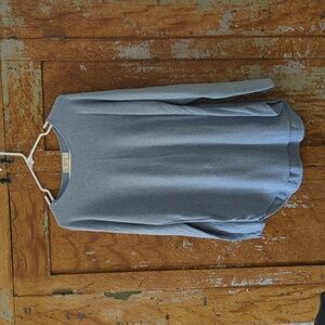 Michael Kors Blue Tunic Top Large